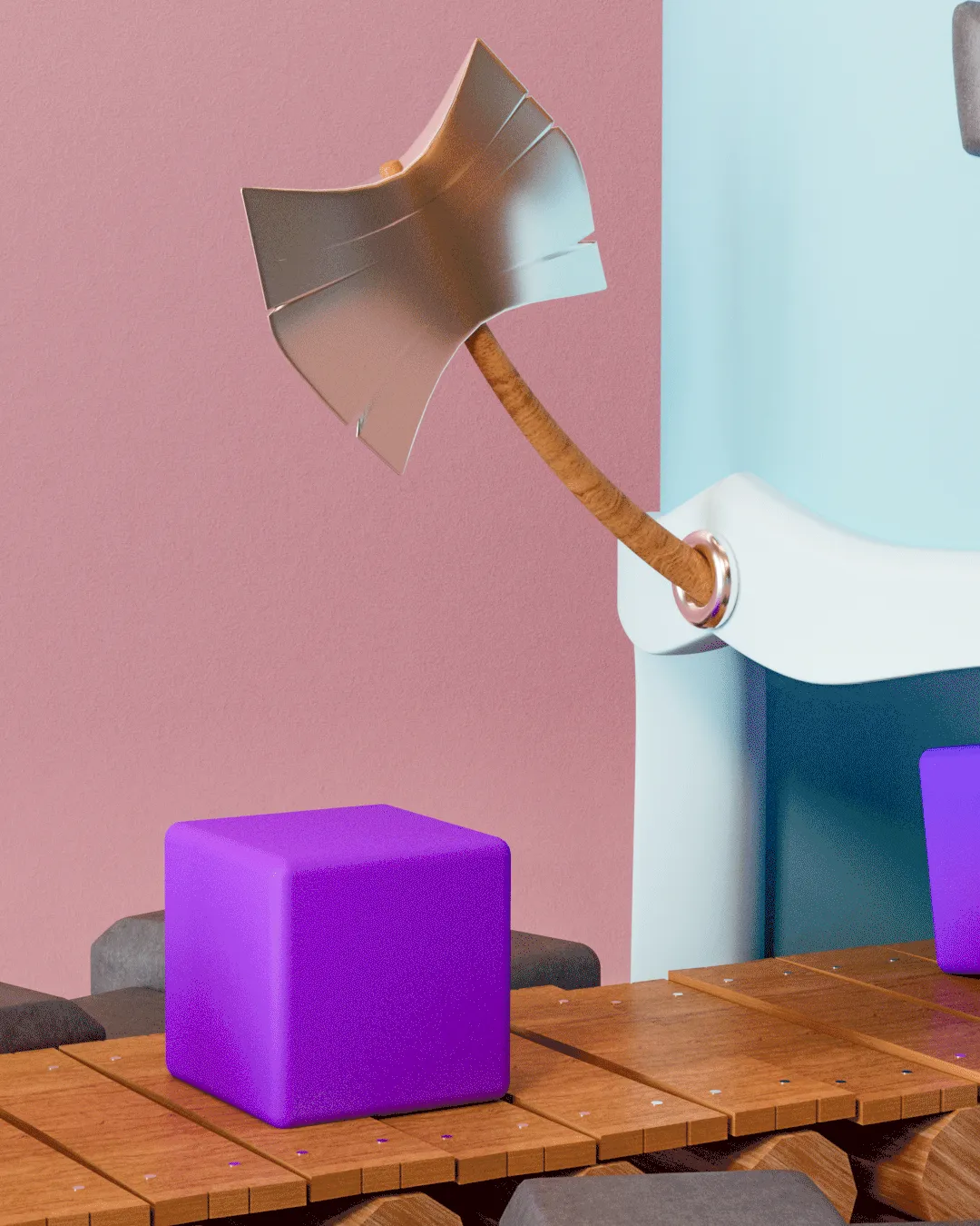 3D animation design project featuring dynamic motion graphics and visual effects